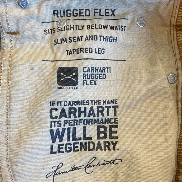 Carhartt Mens Full Swing Straight Tapered Jean 34X34 - Picture 7 of 11
